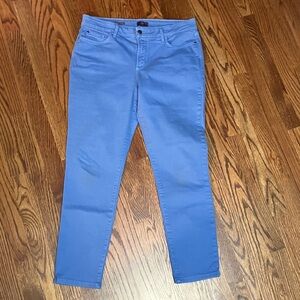 NYDJ Clarissa ankle 12 hyacinth blue *think spring*